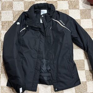 Descente Women's Black Ski Snowboard Jacket M FR 40